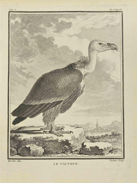 F. Hubert, Le Vautour, Etching, 1771