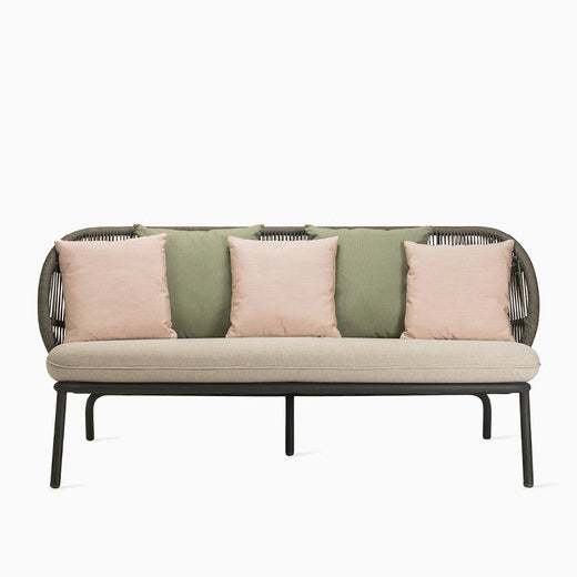 Garden Lounge Sofa Kodo by Vincent Sheppard #FOSSIL GREY