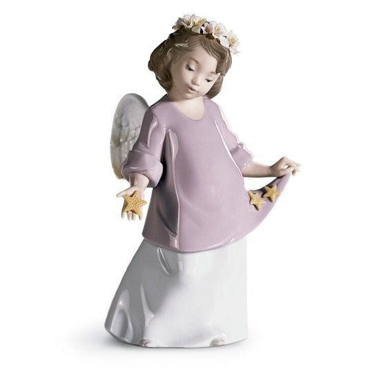 Heavenly Stars Angel Figurine by Lladró