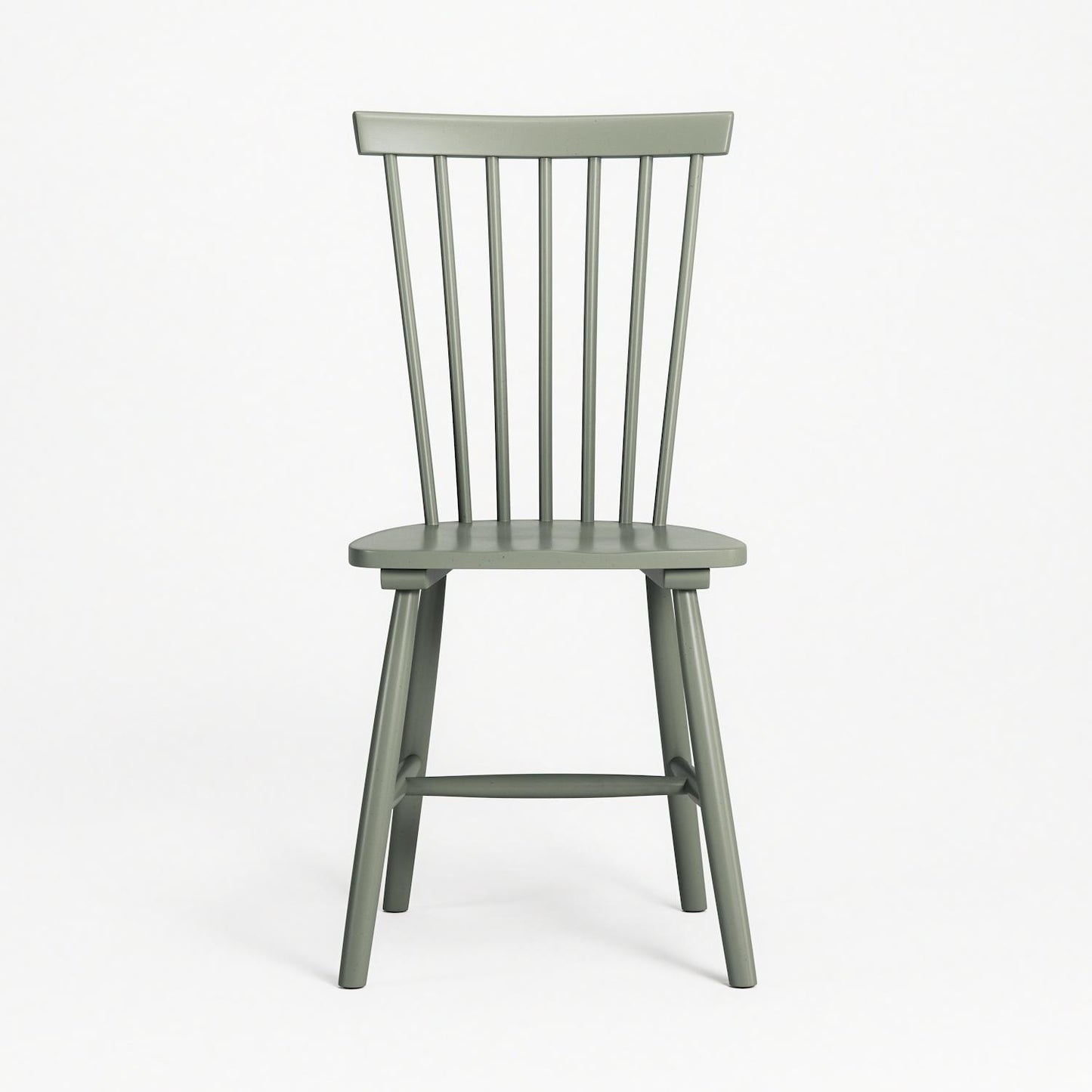 Department Wood H17 Windsor Dining Chair Grey Green