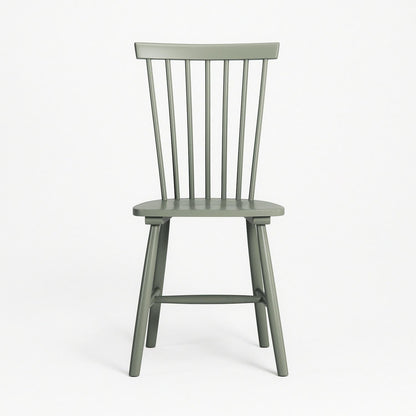 Department Wood H17 Windsor Dining Chair Grey Green