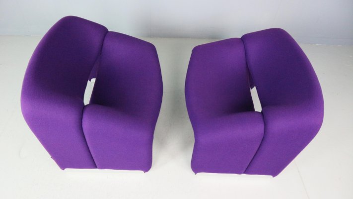 F598 Groovy Armchairs attributed to Pierre Paulin for Artifort, 1990s, Set of 2-DT-2026205