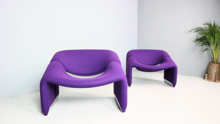 F598 Groovy Armchairs attributed to Pierre Paulin for Artifort, 1990s, Set of 2-DT-2026205