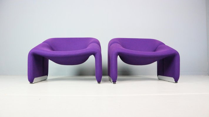 F598 Groovy Armchairs attributed to Pierre Paulin for Artifort, 1990s, Set of 2-DT-2026205