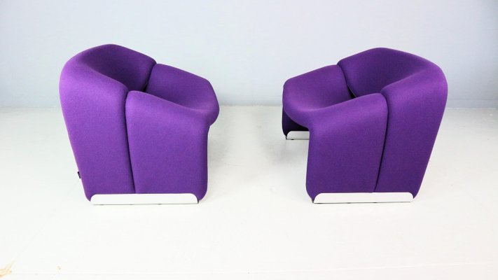 F598 Groovy Armchairs attributed to Pierre Paulin for Artifort, 1990s, Set of 2-DT-2026205