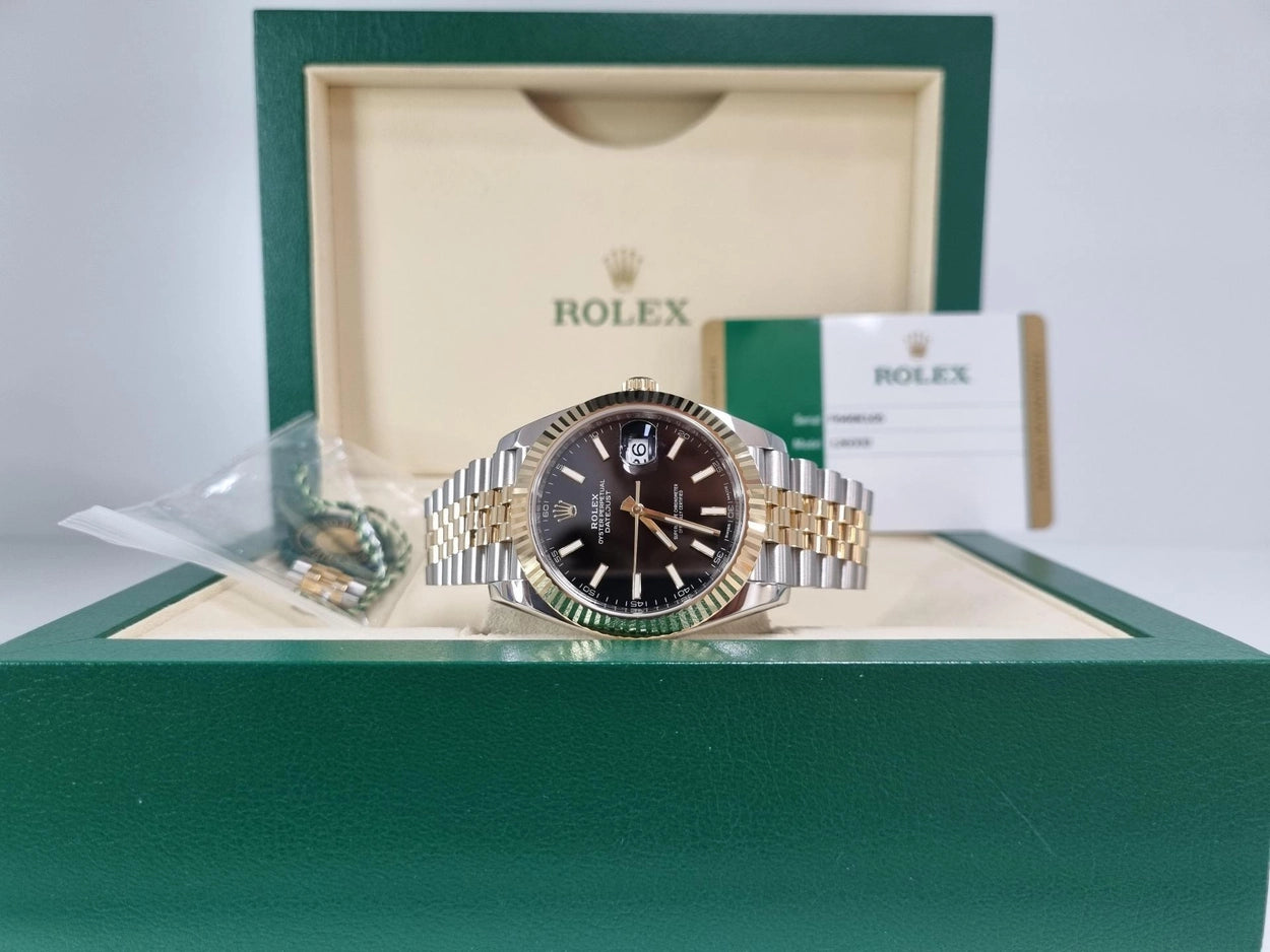 [빈티지/매장즉시발송] Rolex® Datejust 41 (41mm | 블랙 다이얼 | 바 인덱스 | 플루쥬빌)