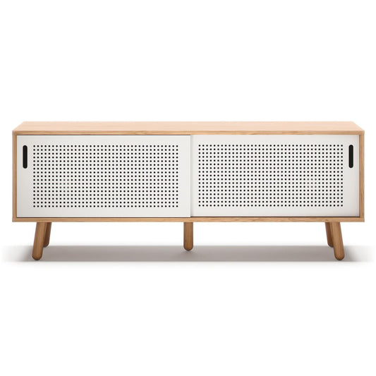 Department Ray TV Bench 150 cm Oak/White