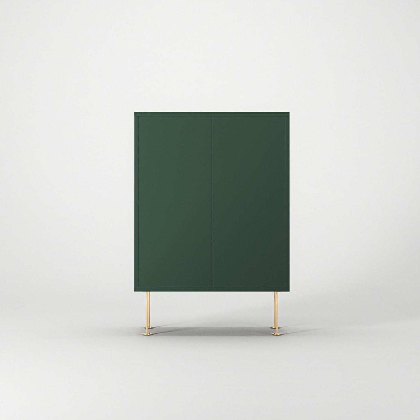 Decotique Vogue Cabinet 64 Green/Brass