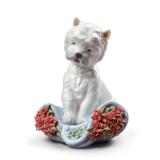 Playful Character Dog Figurine Type 164 by Lladró