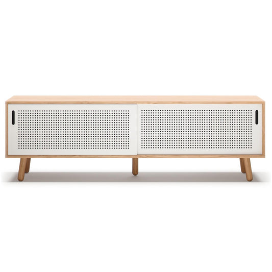 Department Ray TV Bench 180 cm Oak/White