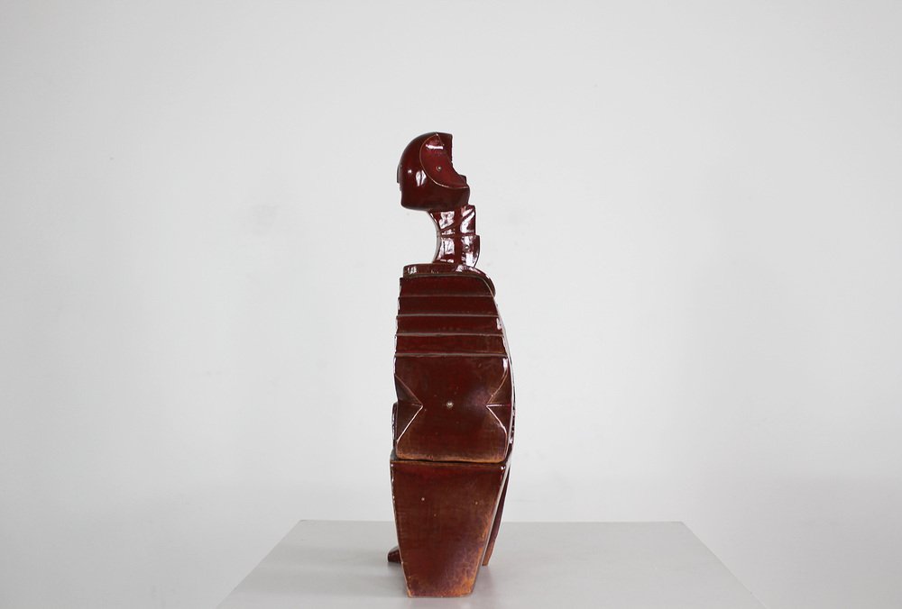 Fabio Provinciali, Sculpture, 1999, Glazed Terracotta with Metal Studs