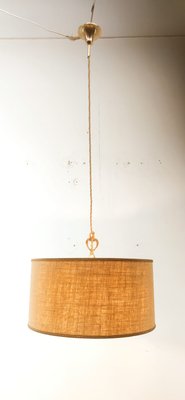 Fabric Color Rope Suspension Light with Gold Silk Cable-QLH-1175110