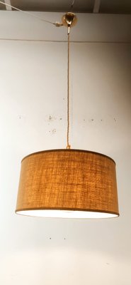 Fabric Color Rope Suspension Light with Gold Silk Cable-QLH-1175110