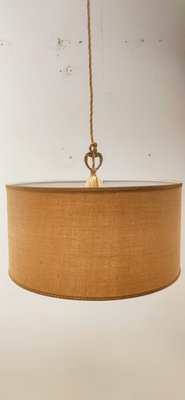 Fabric Color Rope Suspension Light with Gold Silk Cable-QLH-1175110