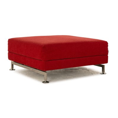 Fabric Stool in Red from Brühl Moule-RQW-1789445