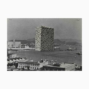 Fabrizio Plessi, Emergency Sponge in Case of High Tide in Venice, Original Offset Print, 1972-ZCI-926166