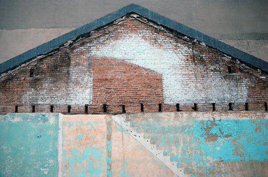 Facade of a Torn-Down Building, 1989