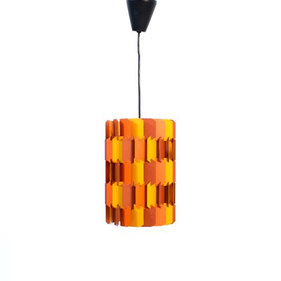 Facet Ceiling Lamp by Louis Weisdorf for Lyfa, Denmark, 1960s-KQ-2020369