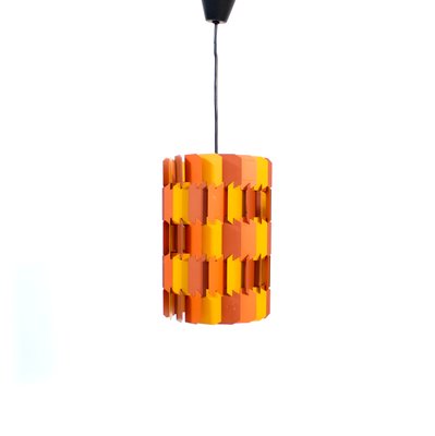 Facet Ceiling Lamp by Louis Weisdorf for Lyfa, Denmark, 1960s-KQ-2020369