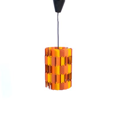 Facet Ceiling Lamp by Louis Weisdorf for Lyfa, Denmark, 1960s-KQ-2020369