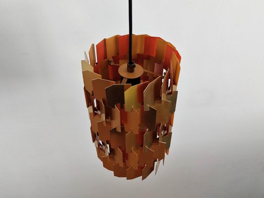 Facet-Pop Pendant Lamps by Louis Weisdorf for Lyfa, Denmark, 1960s, Set of 2-NV-1357751