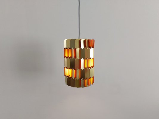 Facet-Pop Pendant Lamps by Louis Weisdorf for Lyfa, Denmark, 1960s, Set of 2-NV-1357751