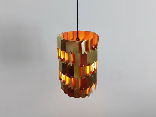 Facet-Pop Pendant Lamps by Louis Weisdorf for Lyfa, Denmark, 1960s, Set of 2-NV-1357751