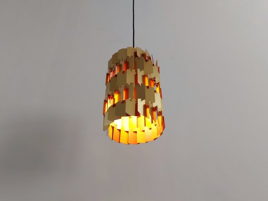 Facet-Pop Pendant Lamps by Louis Weisdorf for Lyfa, Denmark, 1960s, Set of 2-NV-1357751