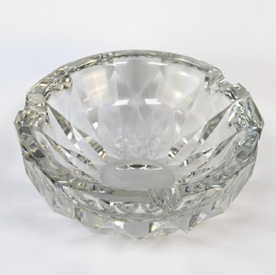 Faceted Glass Ashtray from Val Saint Lambert, 1960s-NE-1229372