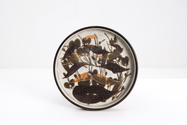 Faience Plate by Ivan Weiss for Royal Copenhagen, 1960s-HZO-547642