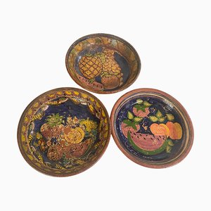 Faience Plates, Portugal, 20th Century, Set of 3-UR-1734471