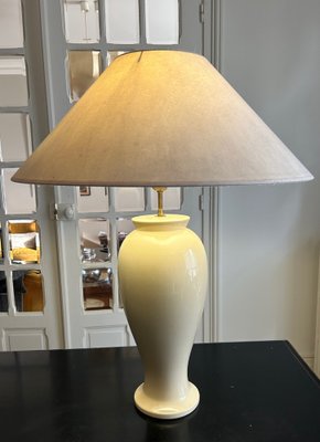 Faience Table Lamp from Luneville, 1980s-AVC-1786347