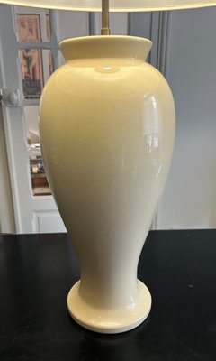 Faience Table Lamp from Luneville, 1980s-AVC-1786347