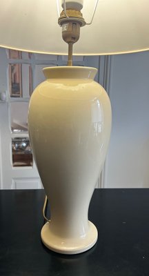 Faience Table Lamp from Luneville, 1980s-AVC-1786347