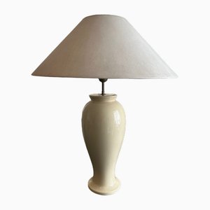 Faience Table Lamp from Luneville, 1980s-AVC-1786347