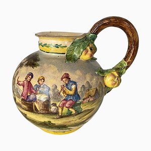 Faience Vase in Green, Red and Yellow with Lille Decor, 1757-UR-1704035