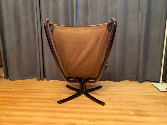 Falcon Armchair by Sigurd Ressell for Vatne Møbler, Norway, 1970s-VQM-1263927