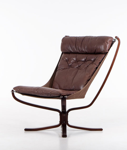 Falcon Easy Chair attributed to Sigurd Resell, Norway, 1970s