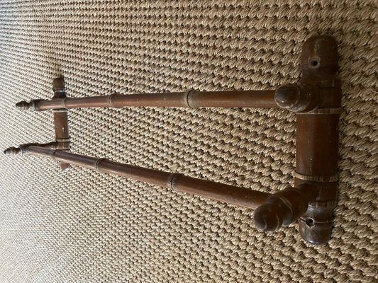 False Bamboo Towel Rack-QJM-1805236