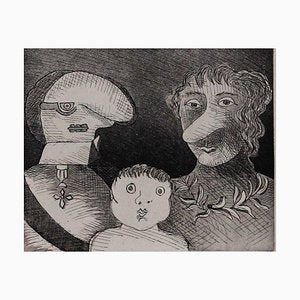 Family Etching by Enrico Baj, 1971-KHH-595532