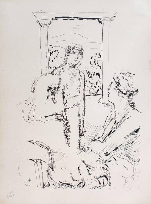 Family - Original Lithograph by Pierre Bonnard - 1930 1930