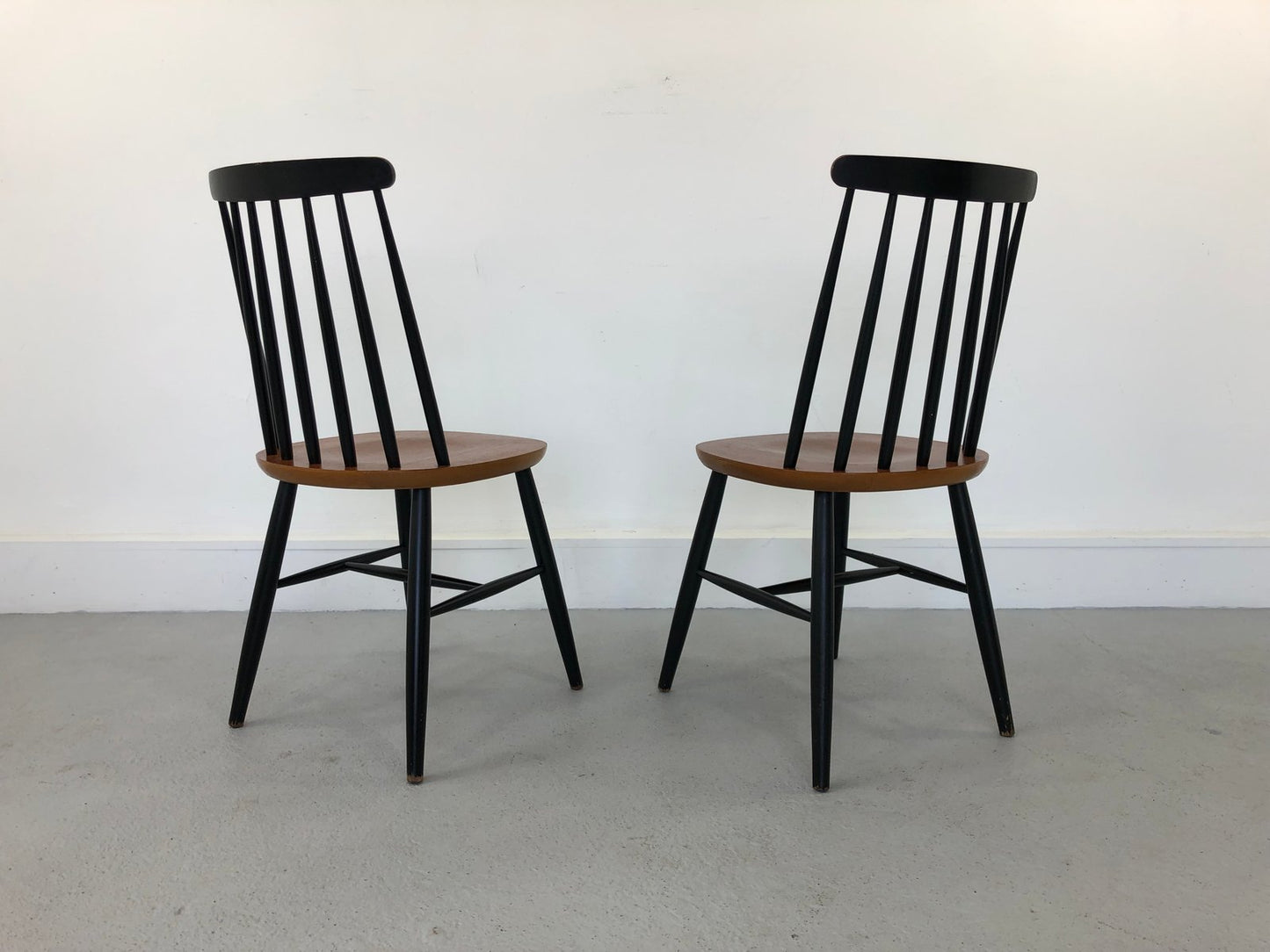 Fanett Chairs by Ilmari Tapiovaara, 1970s, Set of 2