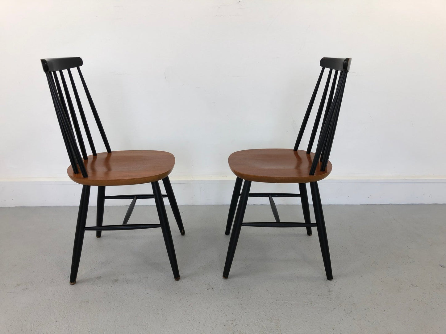 Fanett Chairs by Ilmari Tapiovaara, 1970s, Set of 2