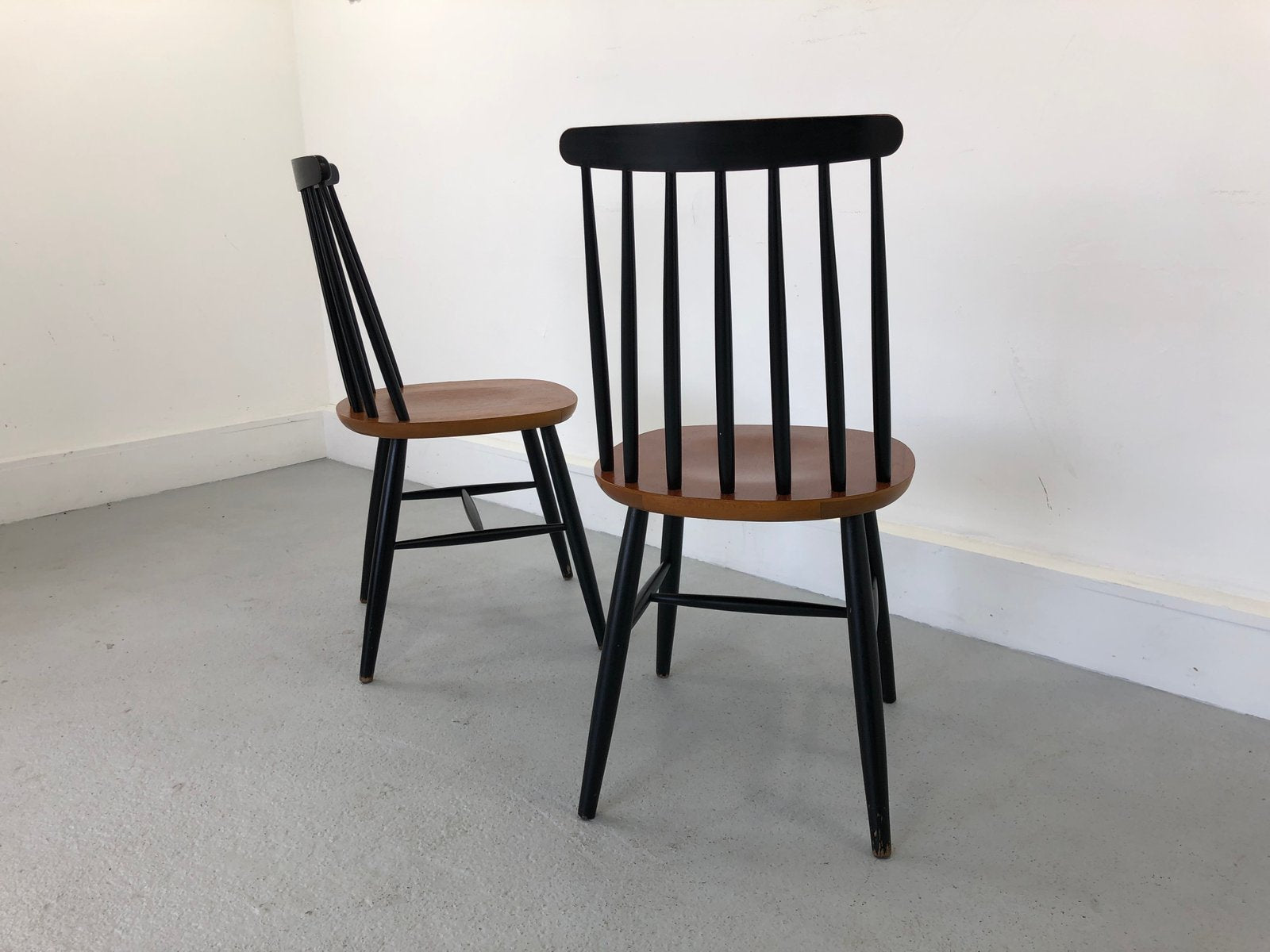 Fanett Chairs by Ilmari Tapiovaara, 1970s, Set of 2