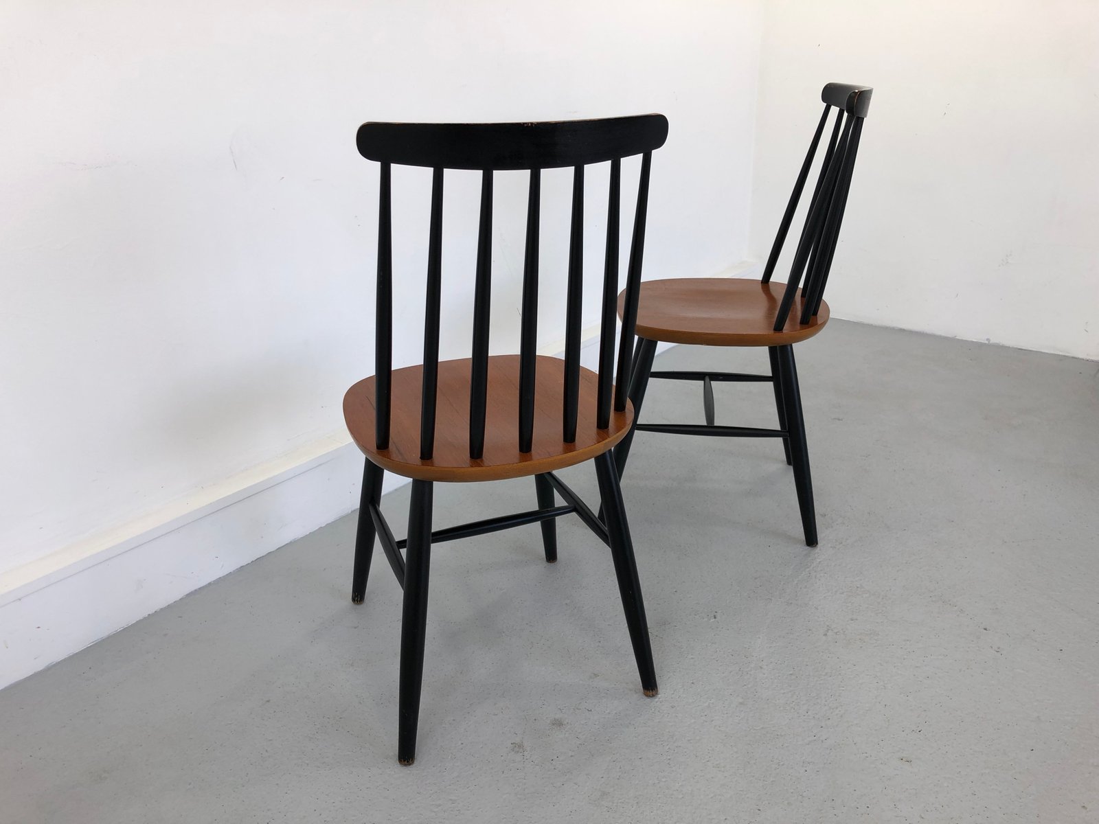 Fanett Chairs by Ilmari Tapiovaara, 1970s, Set of 2