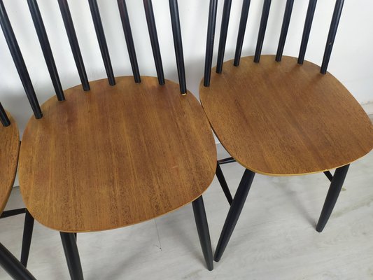 Fannett Dining Chairs by Ilmari Tapiovaara, Set of 6-EAD-1138813