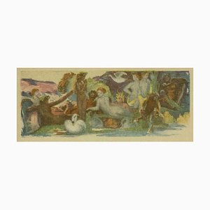 Fantastic Creatures, Lithograph, Early 20th-Century-ZCI-1221184