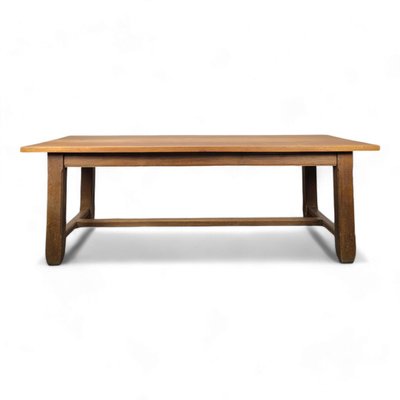 Farm Table in Oak with Mango Top-HLV-2024389