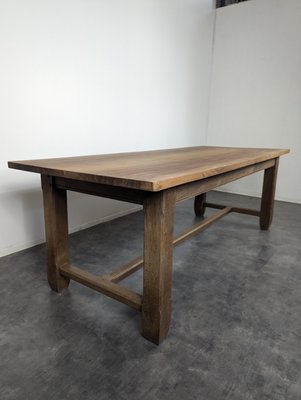 Farm Table in Oak with Mango Top-HLV-2024389