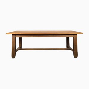 Farm Table in Oak with Mango Top-HLV-2024389